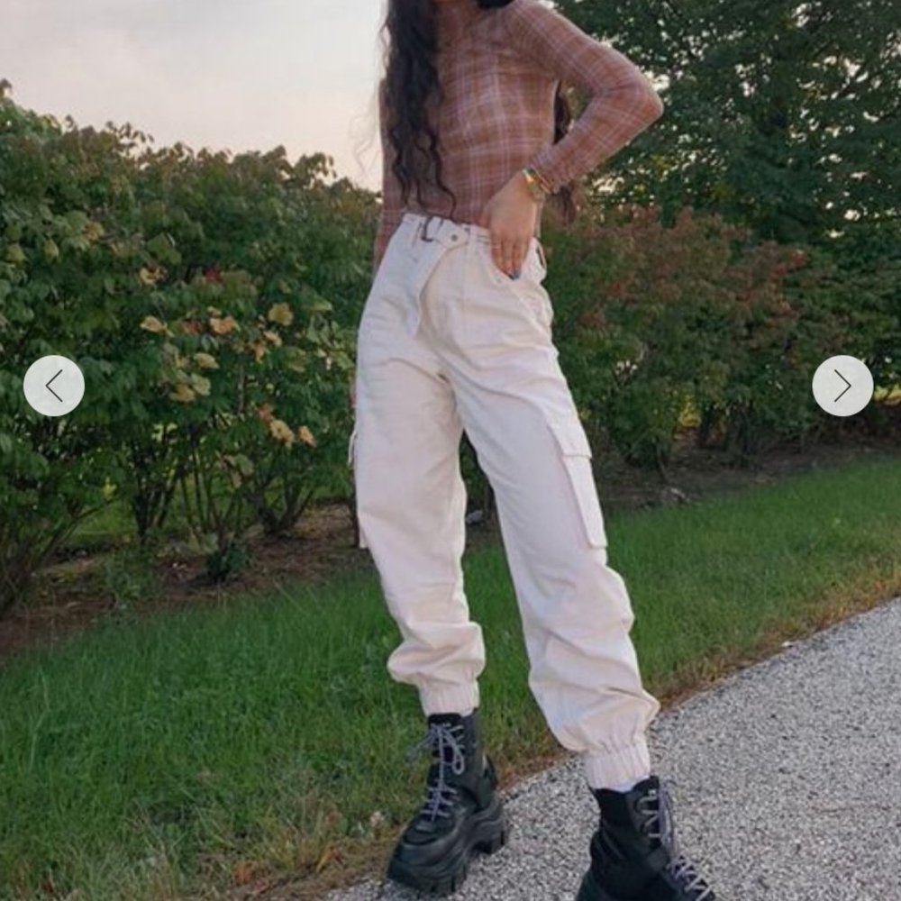 Mesh Plaid Mock Neck Top